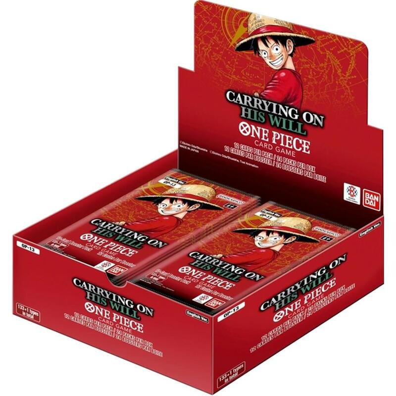 One Piece Card Game Carrying On His Will Booster Box - Carrying On His Will (OP13)