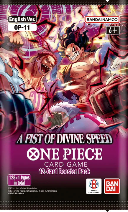 One Piece TCG - A Fist of Divine Speed (OP-11) Booster Box (24x Packs) – image 3