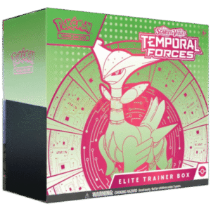 POKEMON TEMPORAL FORCES ENGLISH ELITE TRAINER BOX – IRON LEAVES (Case)