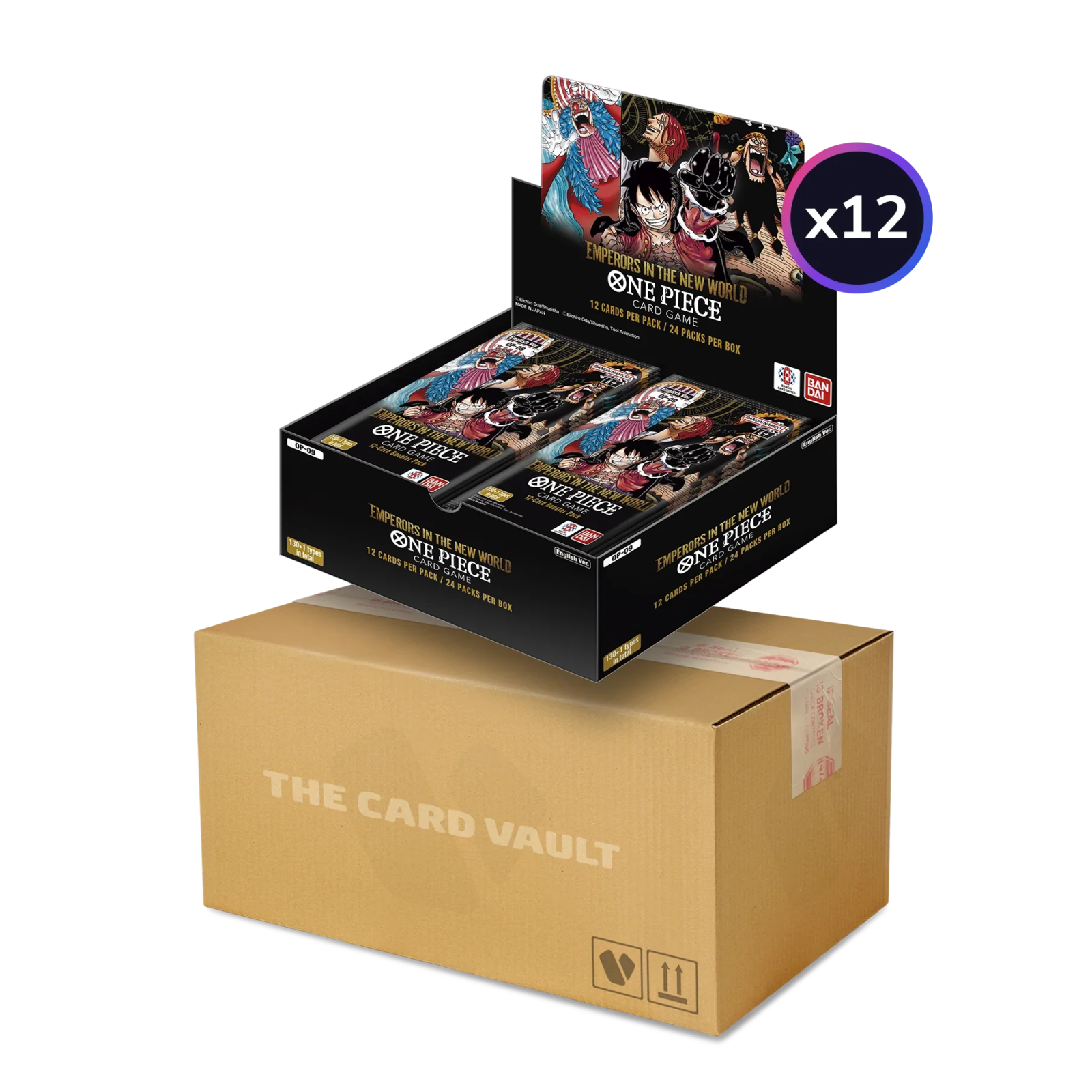 One Piece TCG - Emperors In The New World (OP-09) - Display Case (12x Booster Boxes)