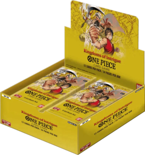 One Piece TCG - Kingdoms Of Intrigue (OP-04) - Booster Box (24x Pack)