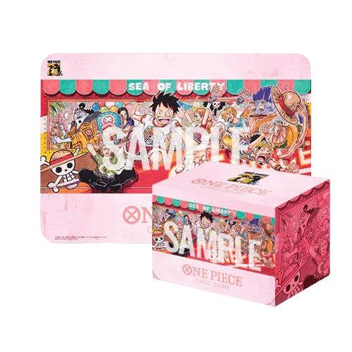One Piece TCG - Playmat and Card Case Set - 25th Edition