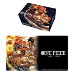 One Piece TCG - Playmat and Storage Box Set - Portgas.D.Ace