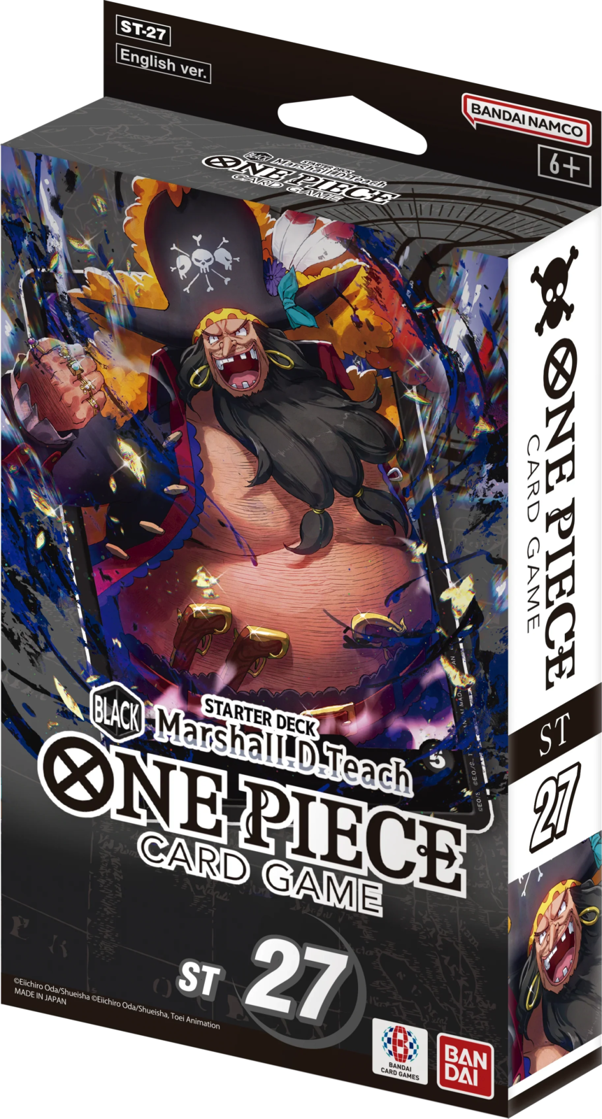 One Piece TCG - Starter Deck - (Black) Marshall.D.Teach (ST-27)