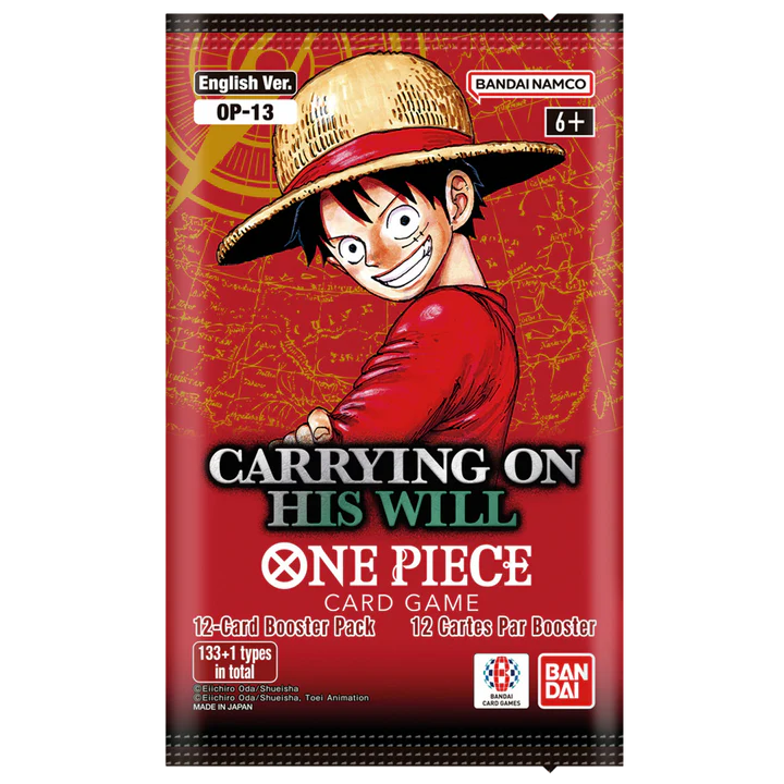 One Piece TCG Carrying On His Will (OP-13) Booster Box (24x Packs) – image 2