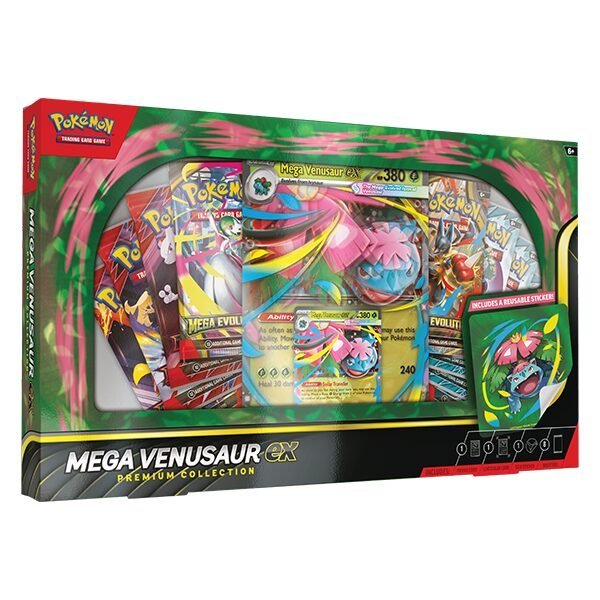 Pokemon TCG - Mega Evolution - Mega Venusaur ex Premium Collection Box