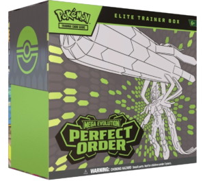 Pokemon TCG - Mega Evolution - Perfect Order - Elite Trainer Box