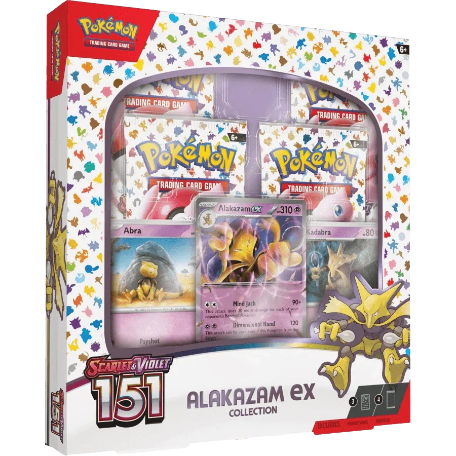 Pokemon TCG - Scarlet & Violet - 151 - Alakazam ex Collection Box