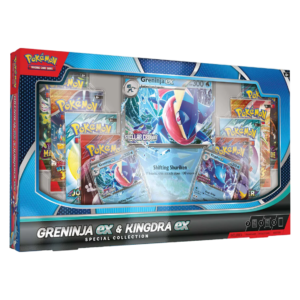 Pokemon TCG - Scarlet & Violet - Greninja ex & Kingdra ex Special Collection Box
