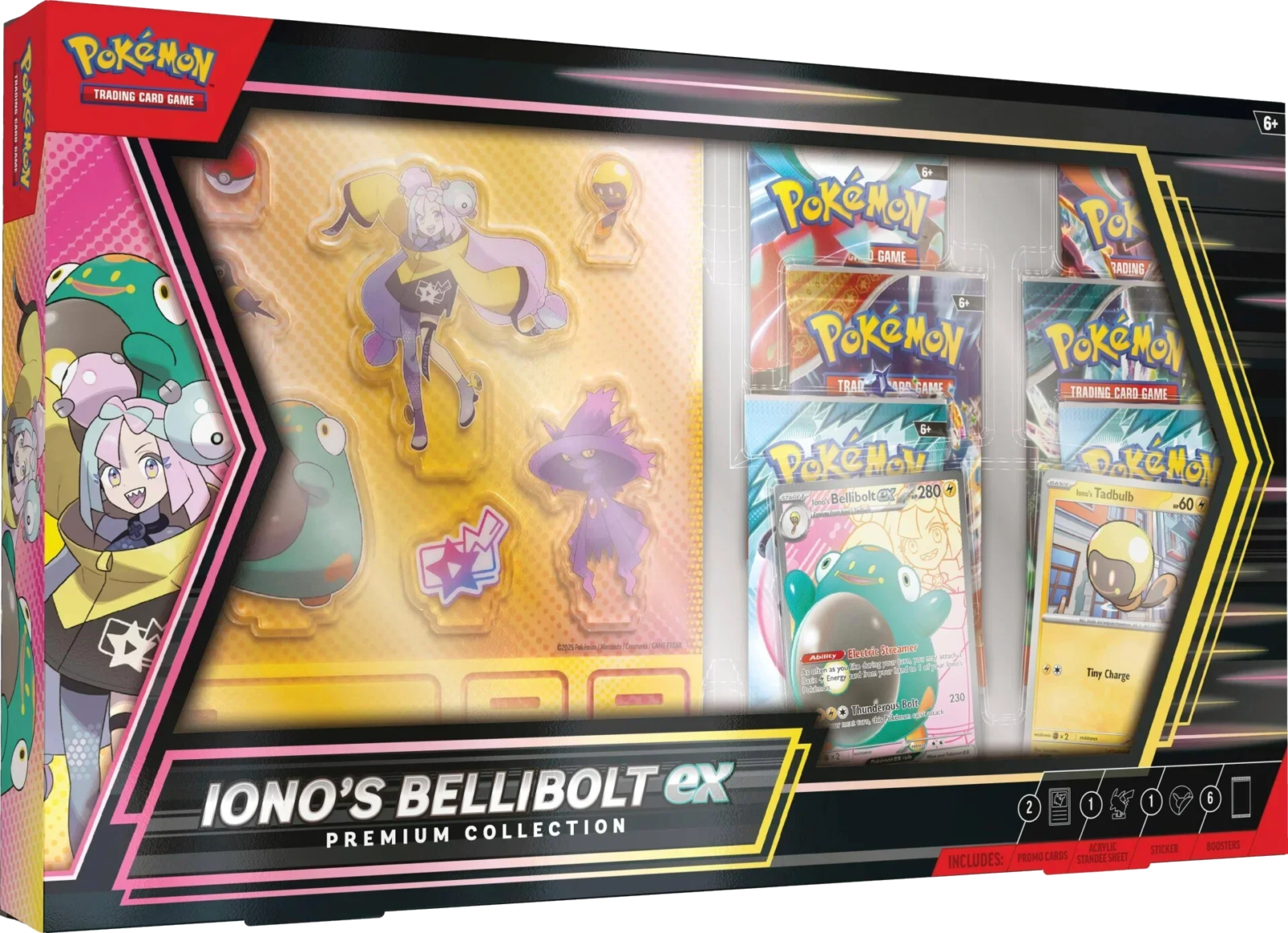 Pokemon TCG - Scarlet & Violet - Iono’s Bellibolt ex Premium Collection Box