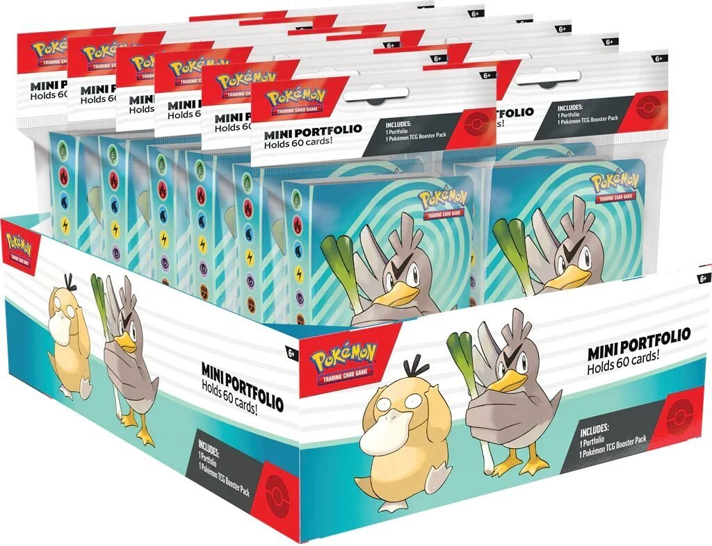 Pokemon TCG - Scarlet & Violet - Journey Together - Mini Portfolio - Counter Display Unit (12x Mini Portfolios)