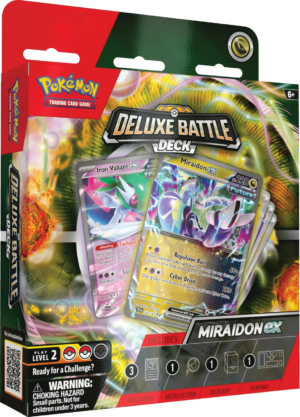 Pokemon TCG - Scarlet & Violet - Miraidon Ex Deluxe Battle Deck