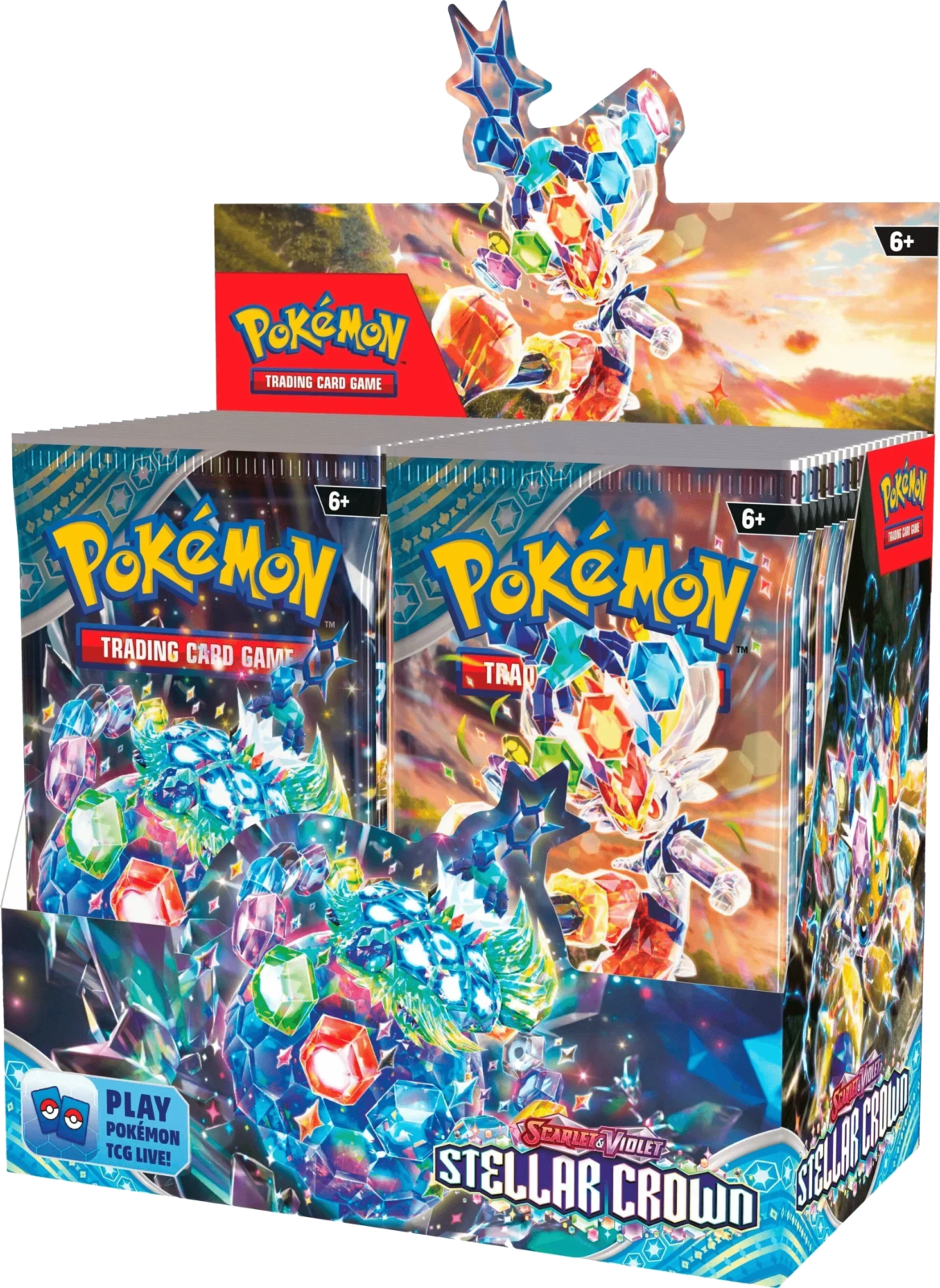 Pokemon TCG - Scarlet & Violet - Stellar Crown - Booster Box (36x Packs)