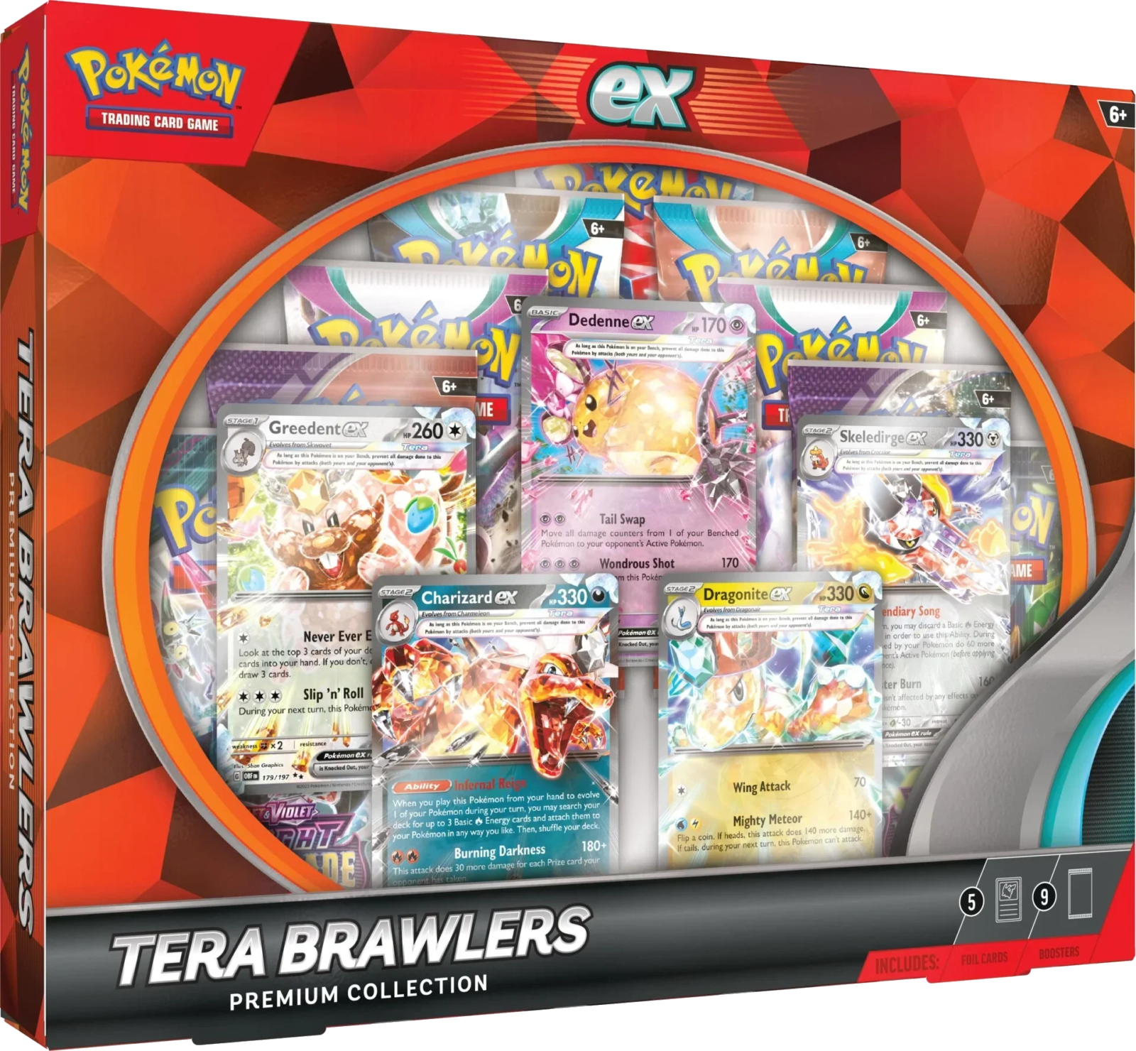 Pokemon TCG - Scarlet & Violet - Tera Brawlers Premium Collection Box