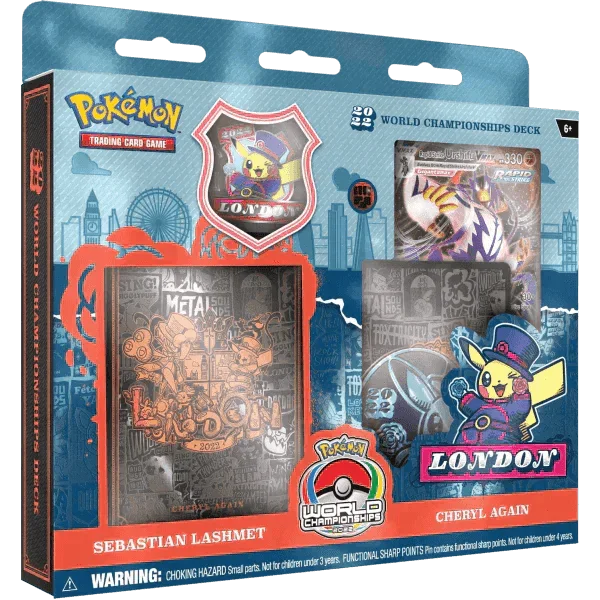 Pokemon TCG - Sword & Shield - 2022 World Championships Deck - Sebastian Lashmet "Cheryl Again"
