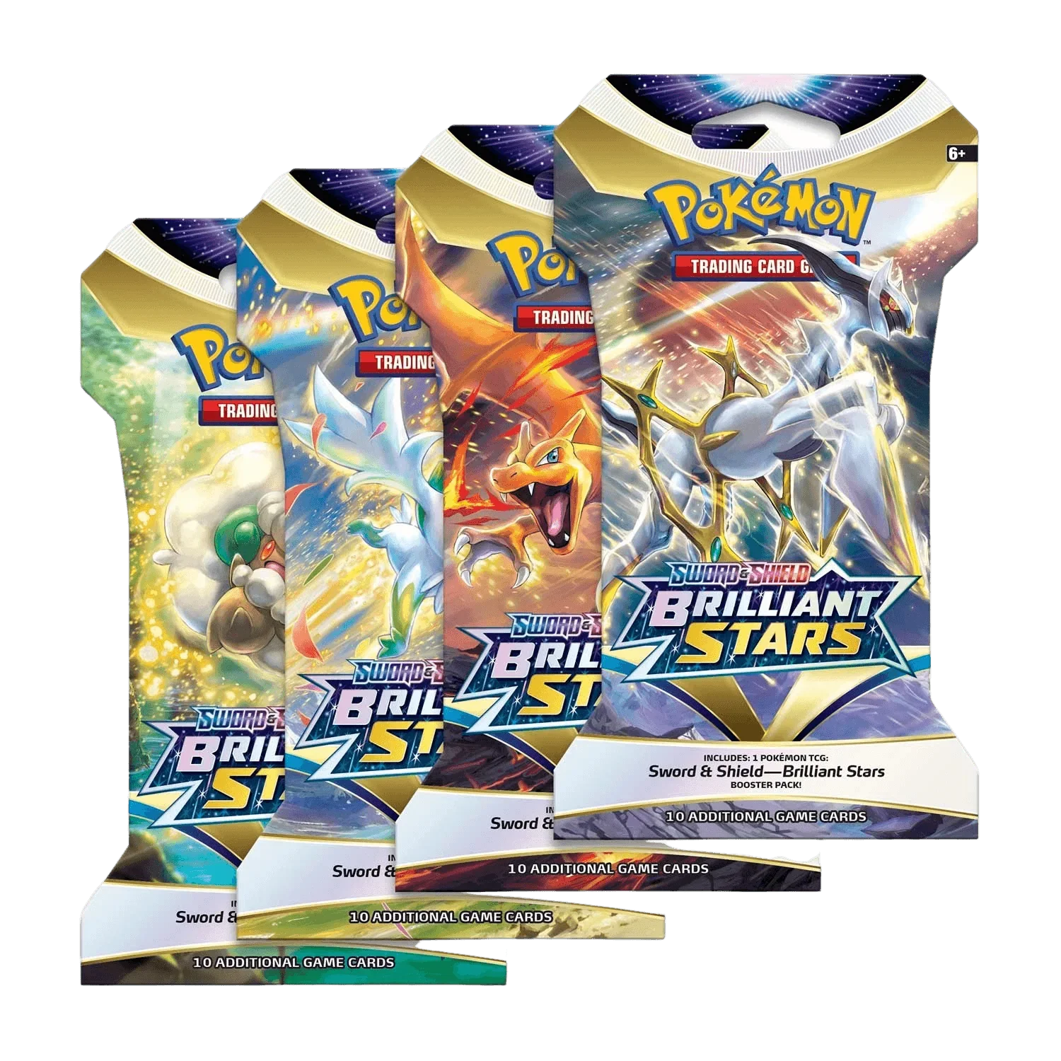 Pokemon TCG - Sword & Shield - Brilliant Stars - Sleeved Booster Pack