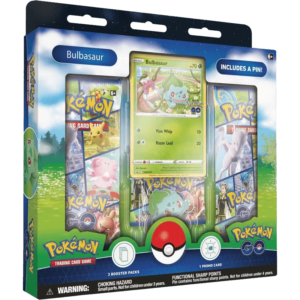 Pokemon TCG - Sword & Shield - Pokémon GO - Pin Collection - Bulbasaur