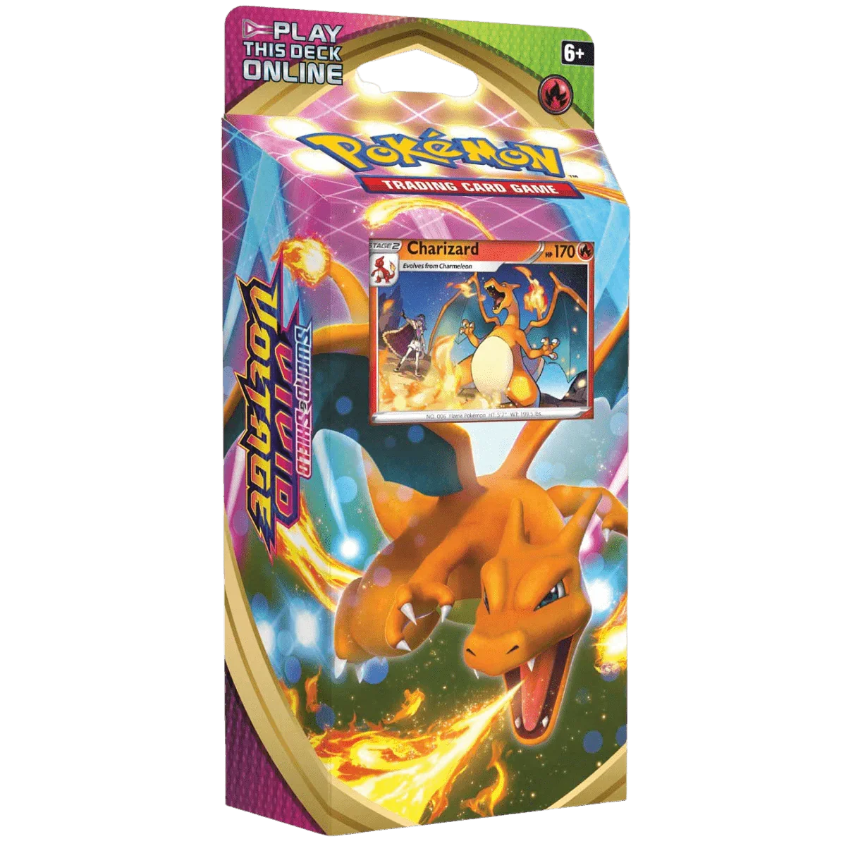 Pokemon TCG - Sword & Shield - Vivid Voltage - Charizard Theme Deck