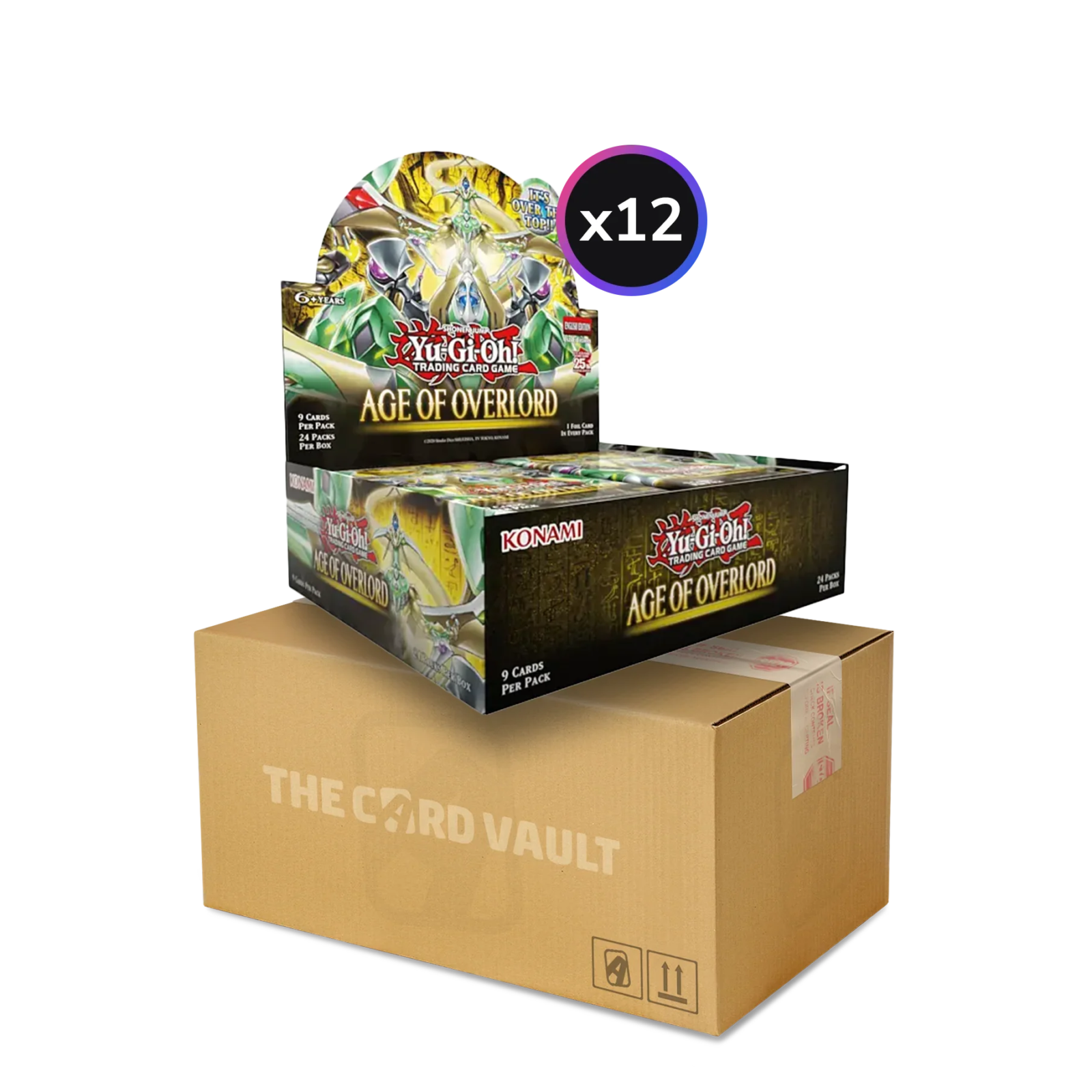 Yu-Gi-Oh! - Age Of Overlord - Display Case (12x Booster Boxes)