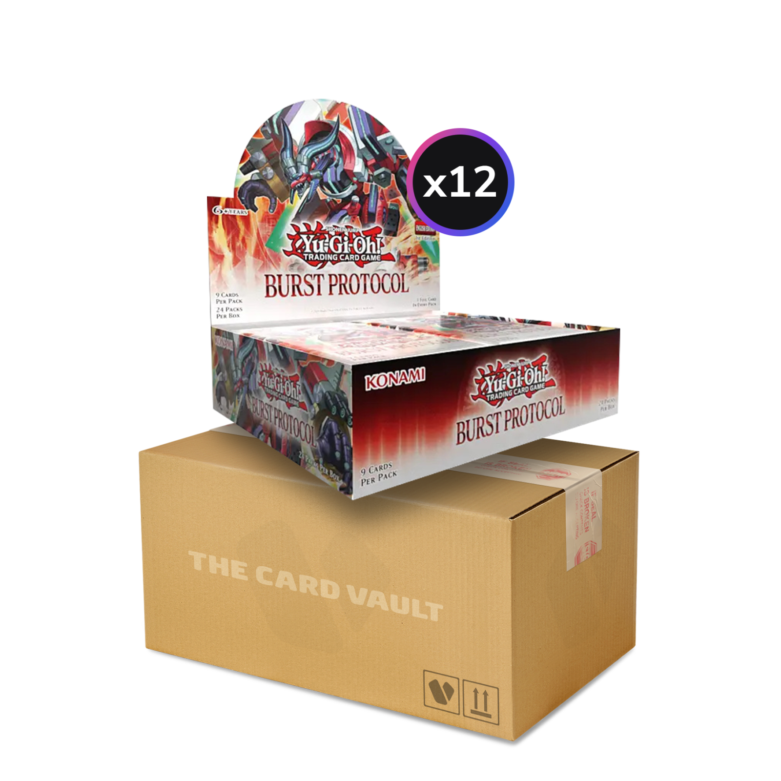 Yu-Gi-Oh! - Burst Protocol - Display Case (12x Booster Boxes) (1st Edition)