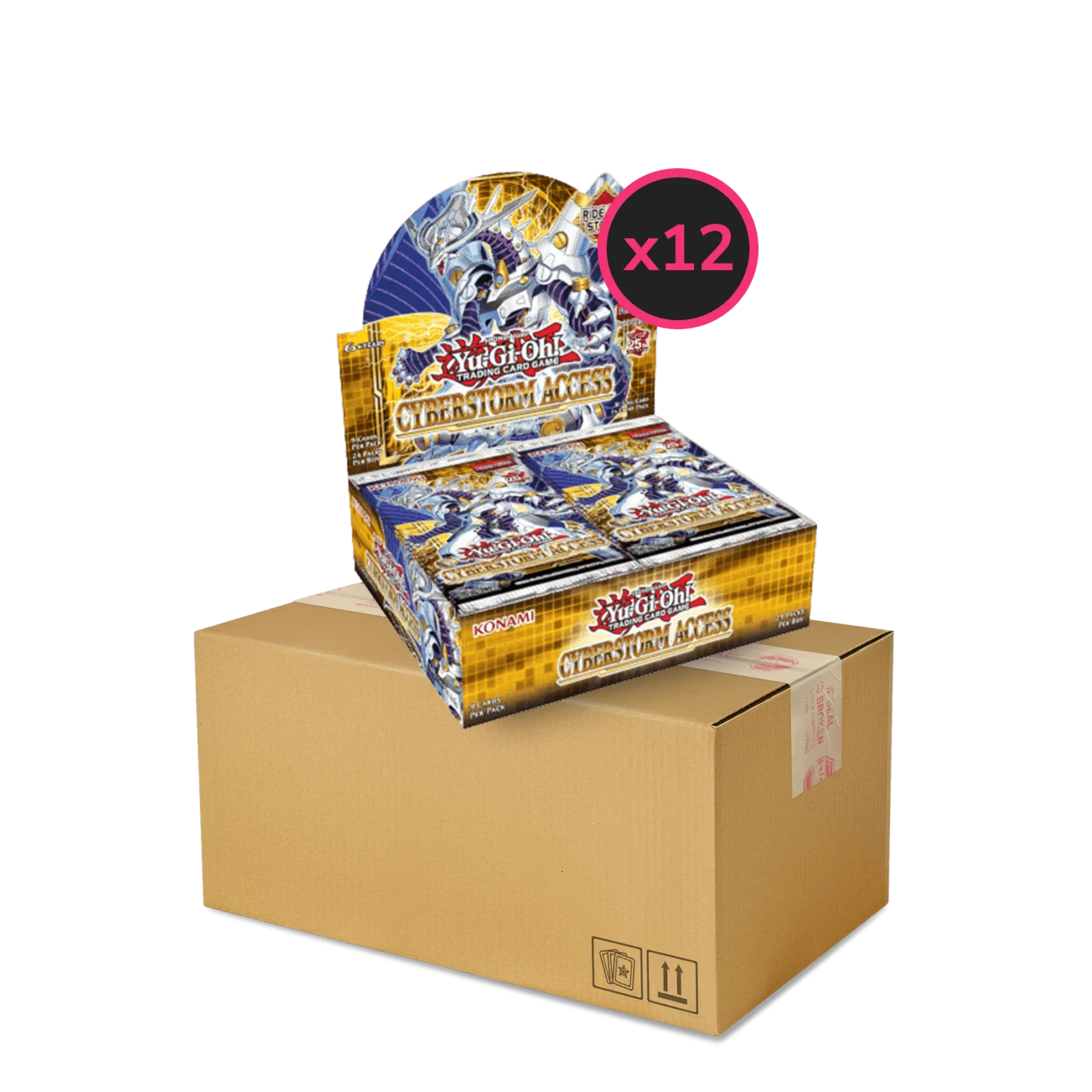 Yu-Gi-Oh! - Cyberstorm Access - Display Case (12x Booster Boxes)
