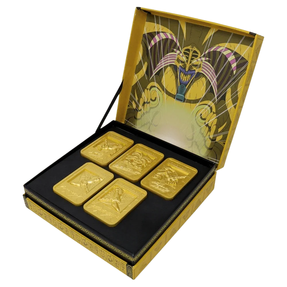 Yu-Gi-Oh! - Exodia the Forbidden One - 24k Gold Plated Ingot Set (Limited Edition)