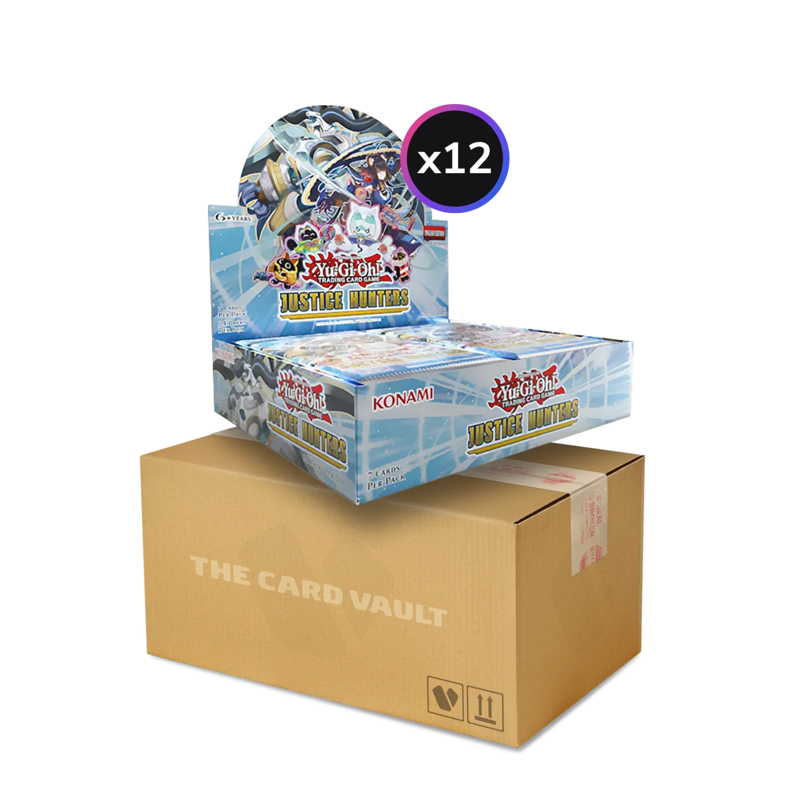 Yu-Gi-Oh! - Justice Hunters - Display Case (12x Booster Boxes) (1st Edition)