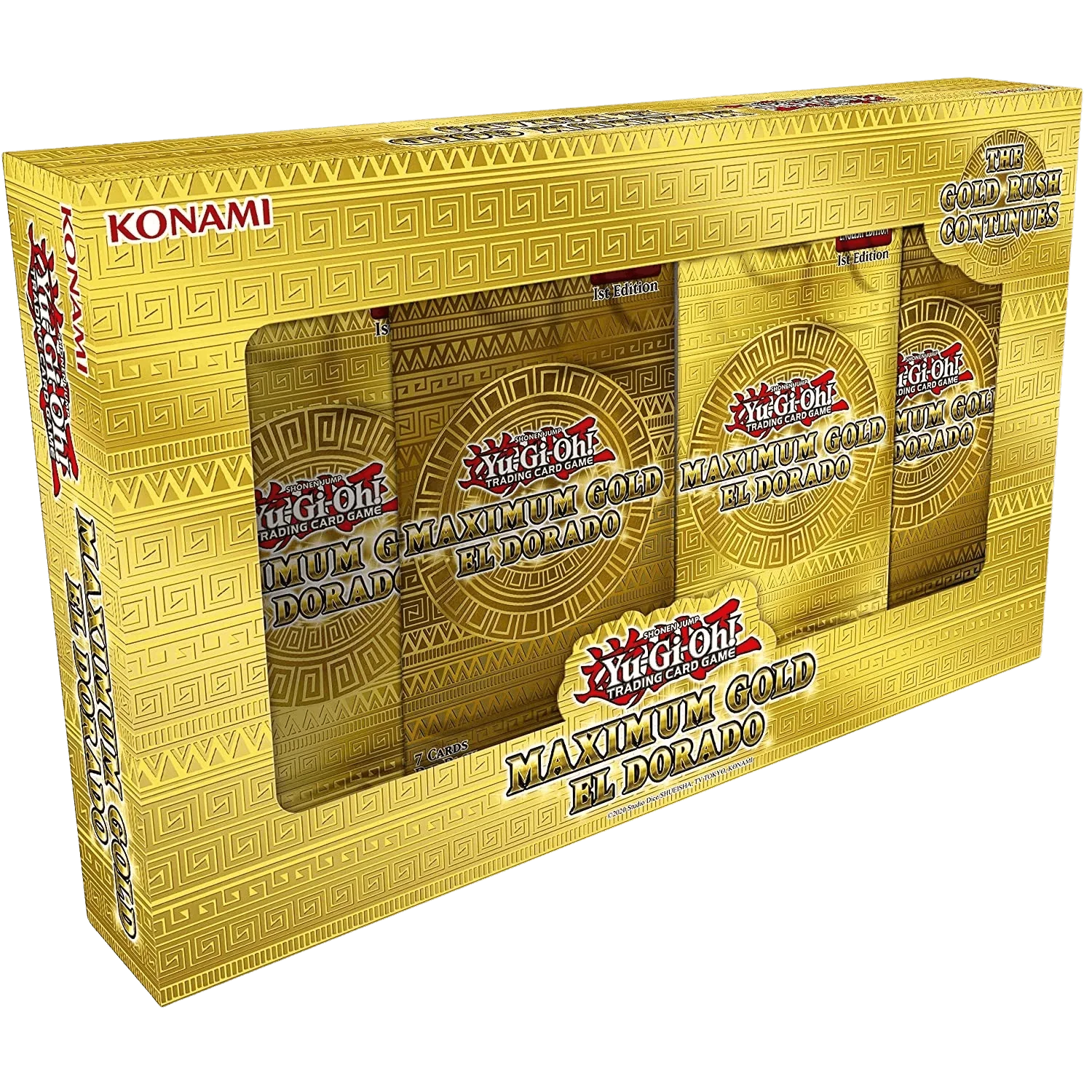 Yu-Gi-Oh! - Maximum Gold El Dorado - Collection Box (4x Booster Packs) (Unlimited Reprint)
