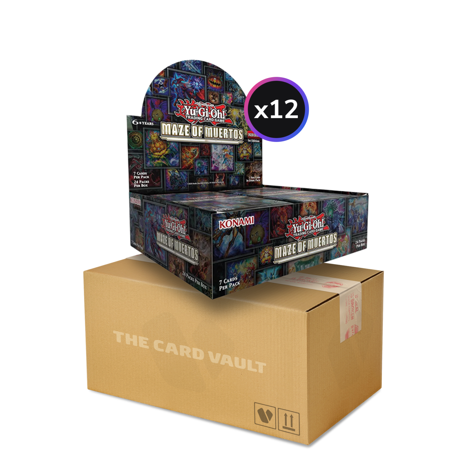 Yu-Gi-Oh! - Maze of Muertos - Display Case (12x Booster Boxes)