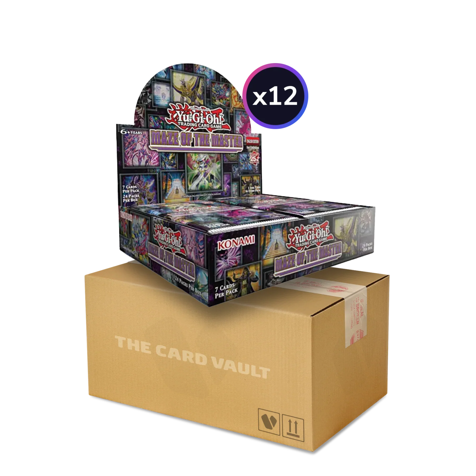 Yu-Gi-Oh! - Maze of the Master - Display Case (12x Booster Boxes) (1st Edition)