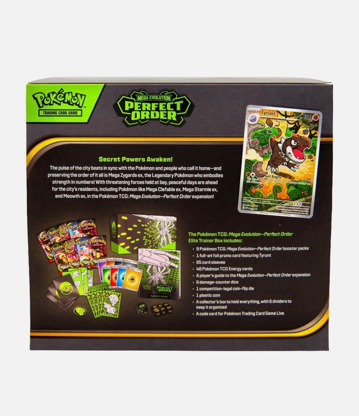 Pokemon TCG: Perfect Order Factory Sealed Elite Trainer Box ETB New – image 2