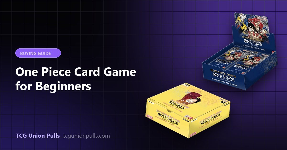 One Piece Card Game for Beginners: Where to Start Playing