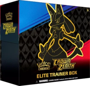Pokémon TCG Crown Zenith Elite Trainer Box – Factory Sealed